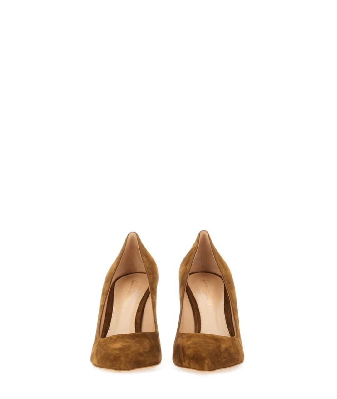 GIANVITO ROSSI Коричневые туфли, фото 5