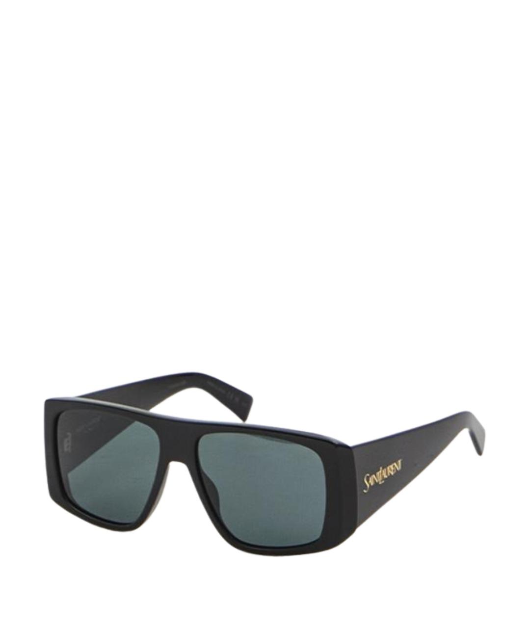 SAINT LAURENT Черные солнцезащитные очки, фото 1