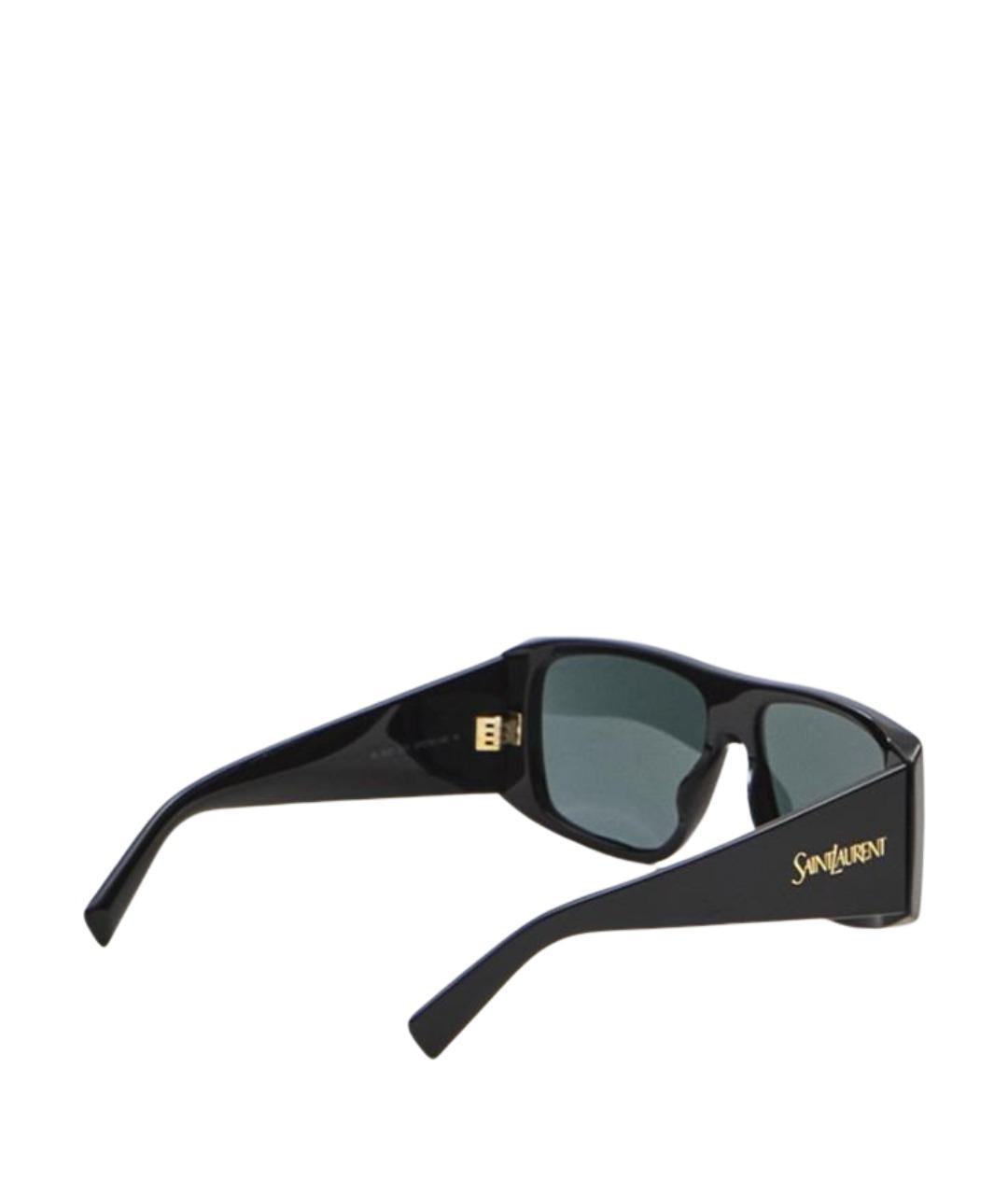 SAINT LAURENT Черные солнцезащитные очки, фото 2
