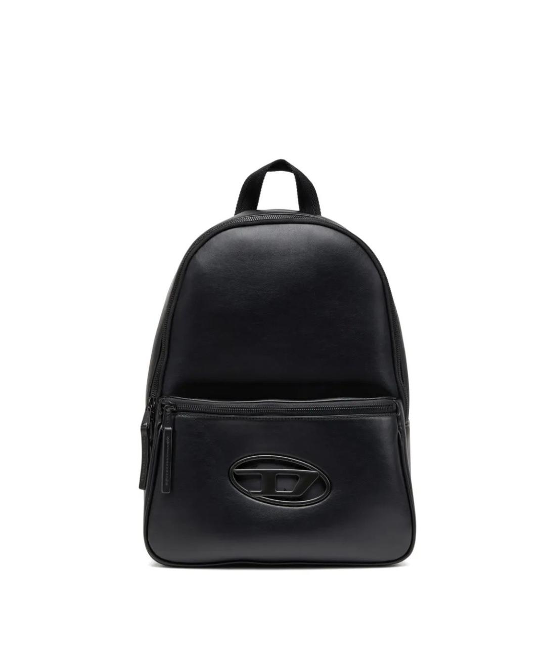 DIESEL Черный рюкзак из искусственной кожи, фото 1