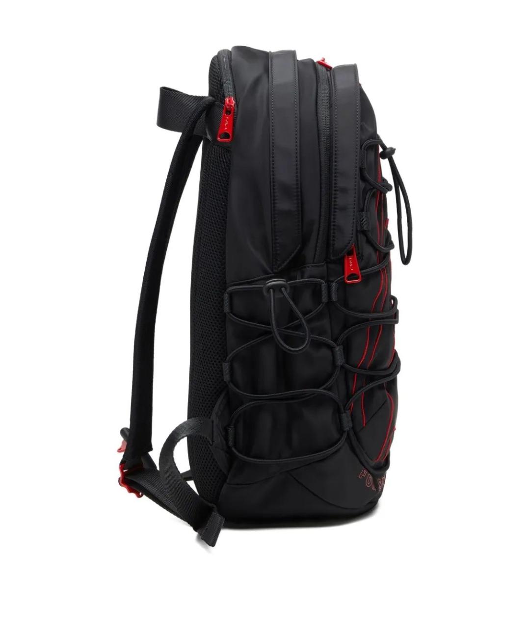 DIESEL Черный синтетический рюкзак, фото 5