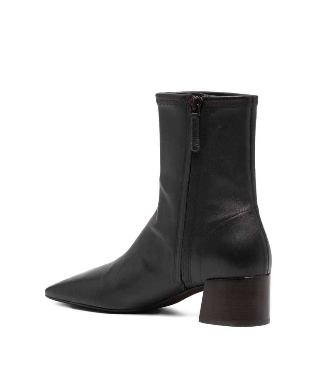 TORY BURCH Черные кожаные ботильоны, фото 3