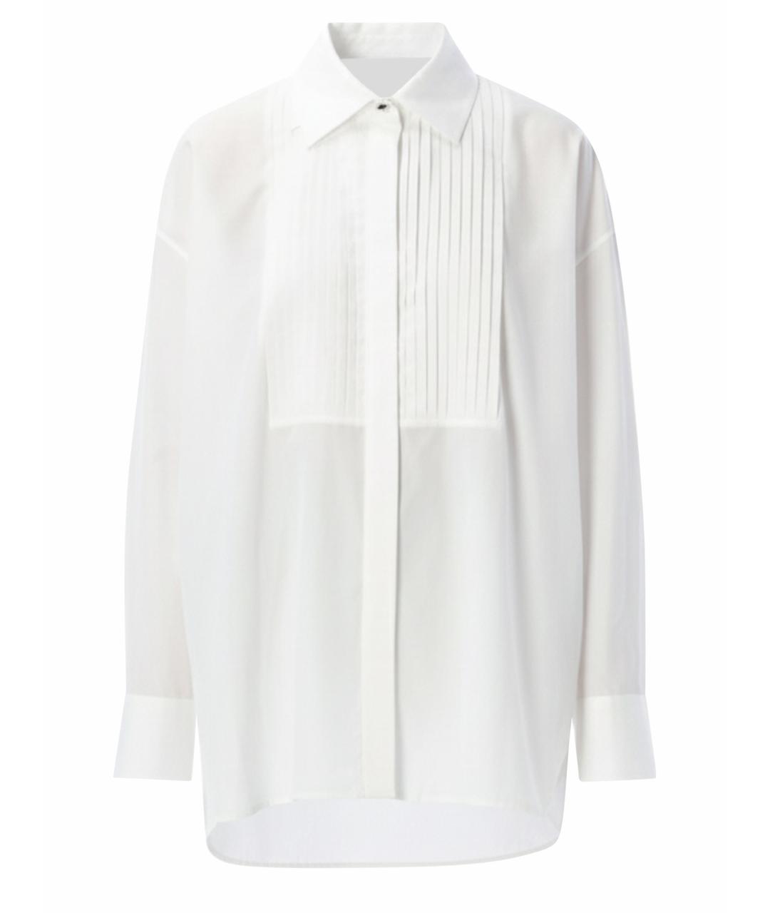 GOLDEN GOOSE DELUXE BRAND Белая хлопковая рубашка, фото 1