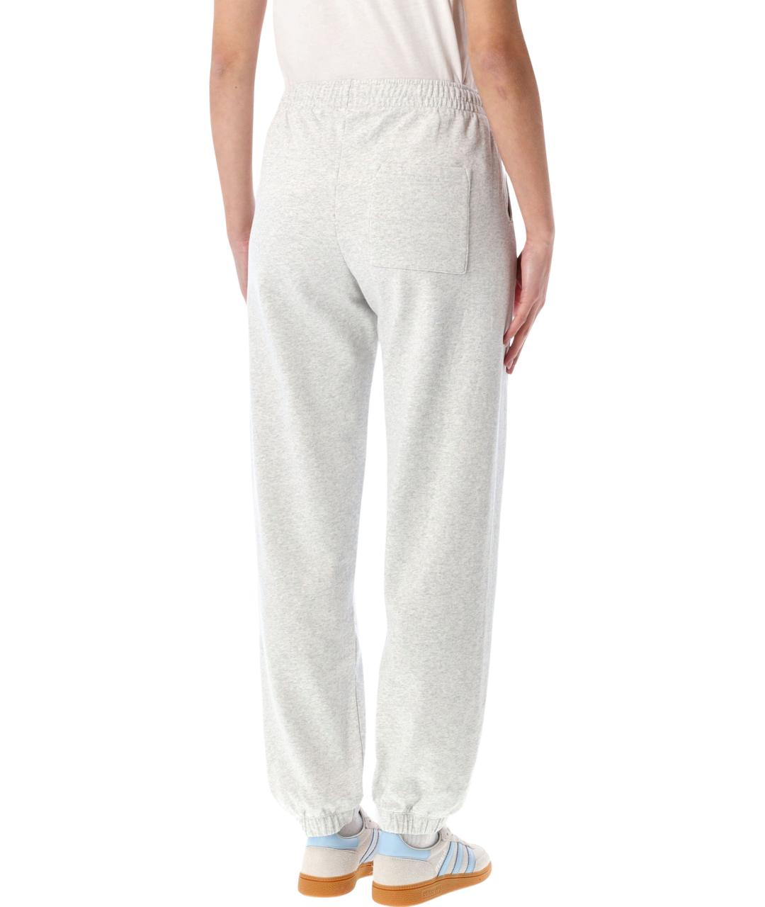 SPORTY AND RICH Серые хлопковые спортивные брюки и шорты, фото 2