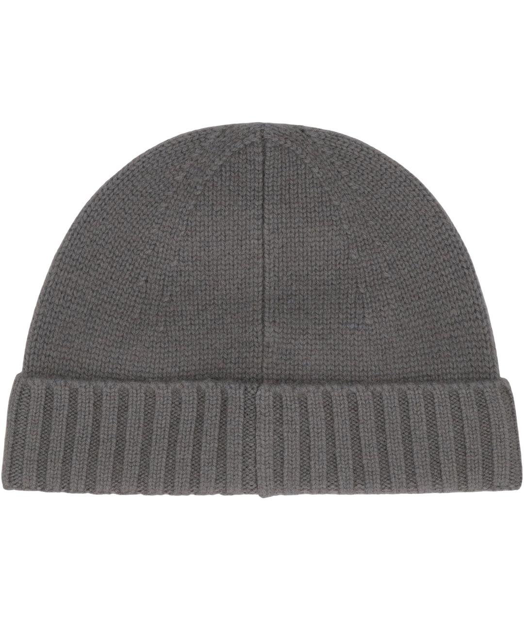 STONE ISLAND Серая кашемировая шапка, фото 2