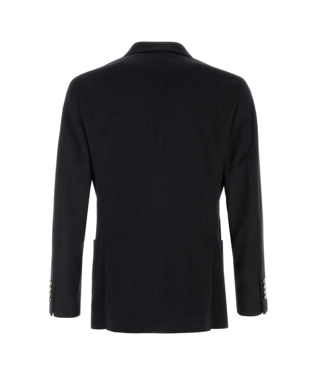 BRUNELLO CUCINELLI Черный шерстяной пиджак, фото 2