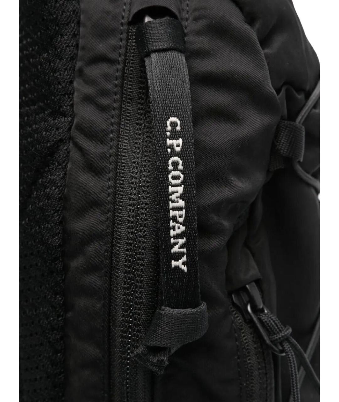 CP COMPANY Черный синтетический рюкзак, фото 5