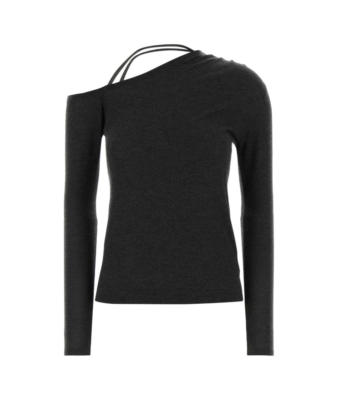 BRUNELLO CUCINELLI Серый кашемировый джемпер / свитер, фото 1