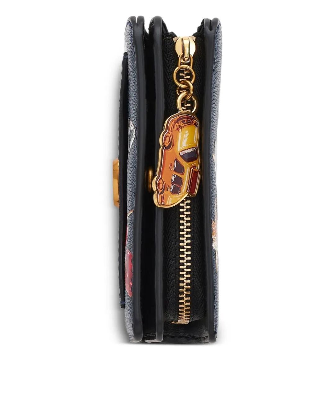 MARC JACOBS Синий кожаный кошелек, фото 4