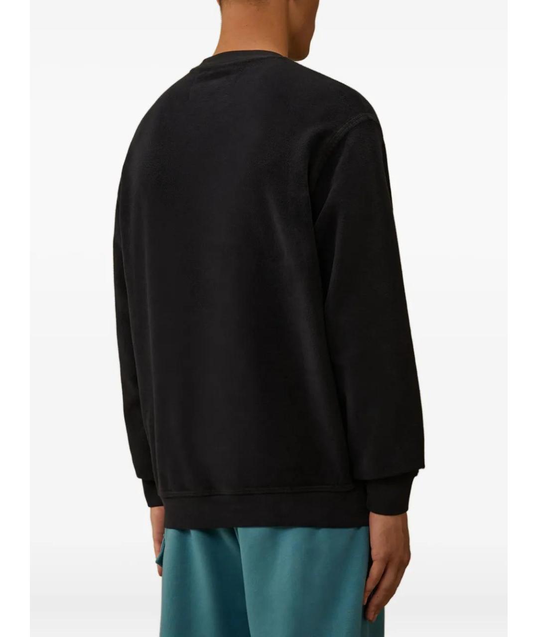 CP COMPANY Черный хлопковый джемпер / свитер, фото 4