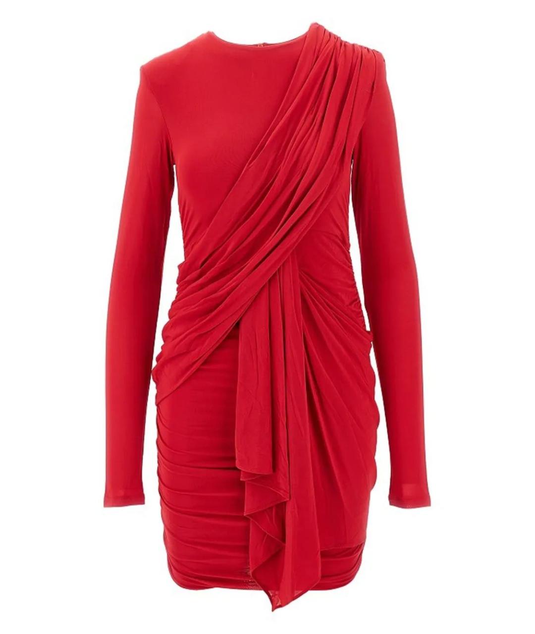 ISABEL MARANT Красное вискозное вечернее платье, фото 1