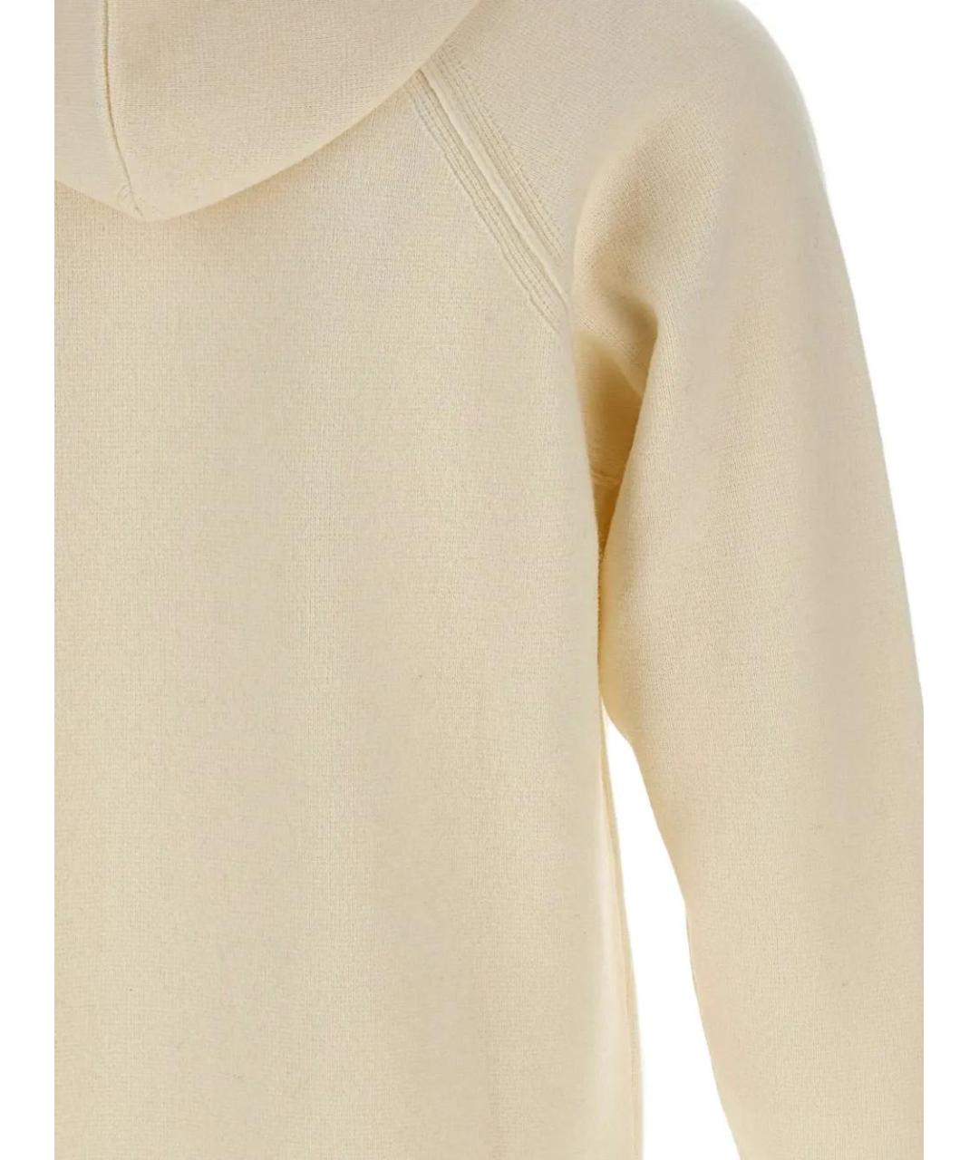 CP COMPANY Бежевый шерстяной кардиган, фото 3