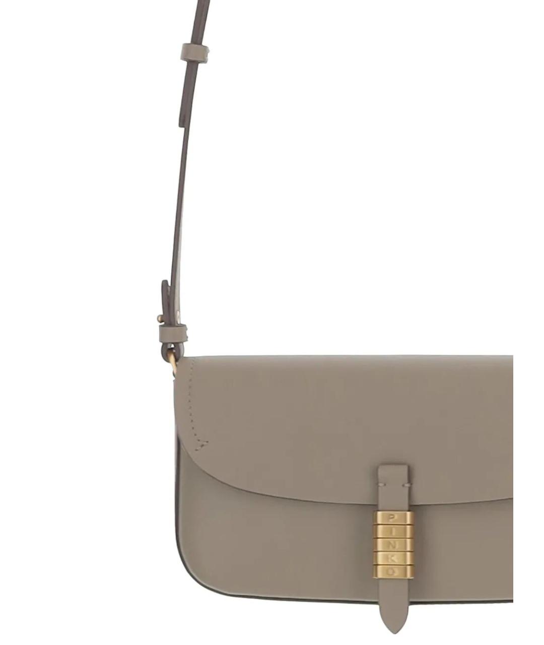 PINKO Бежевая сумка через плечо, фото 4