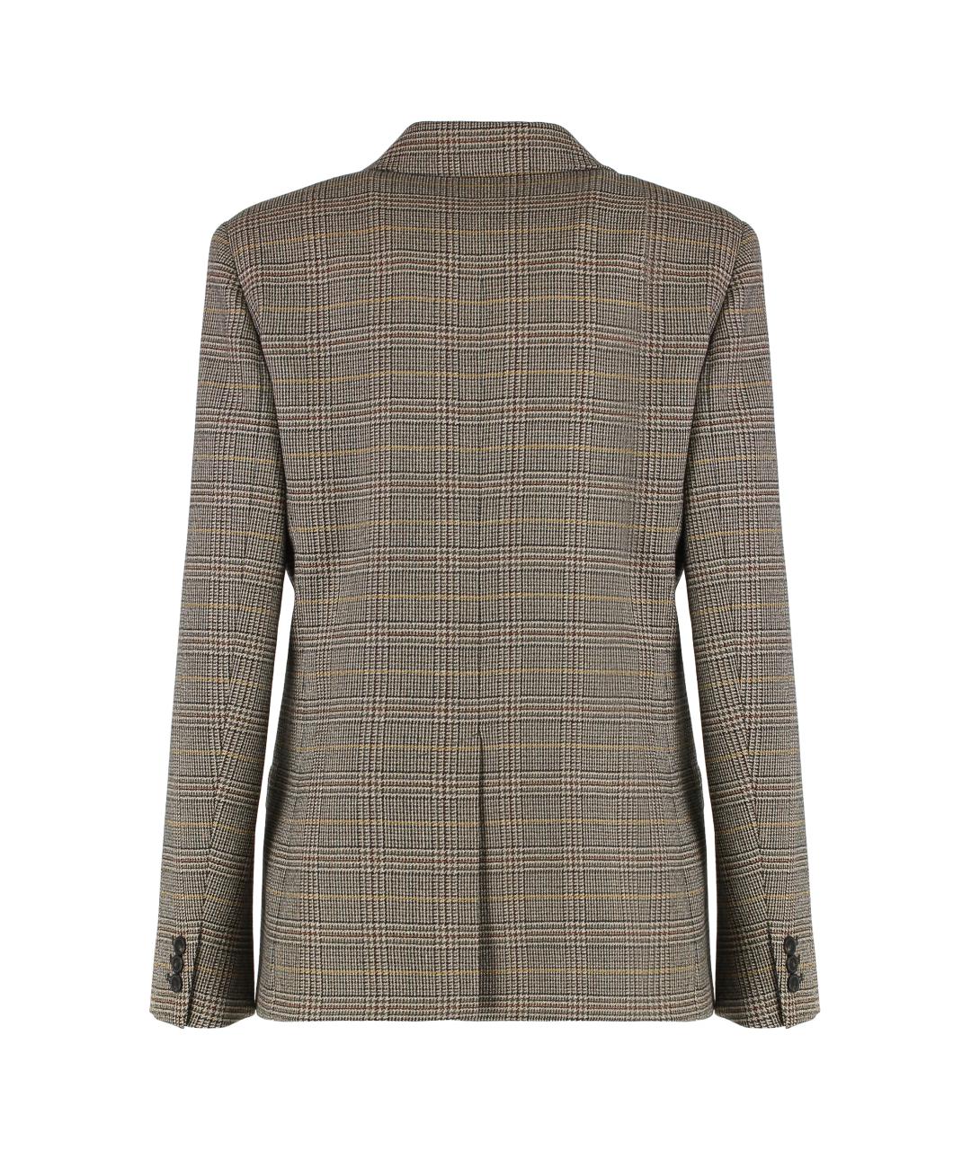 WEEKEND MAX MARA Мульти шерстяной жакет/пиджак, фото 2