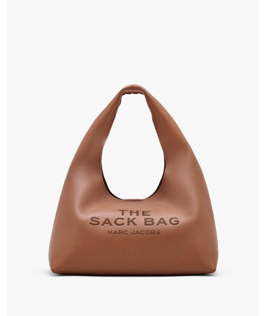 MARC JACOBS Коричневая кожаная сумка через плечо, фото 6