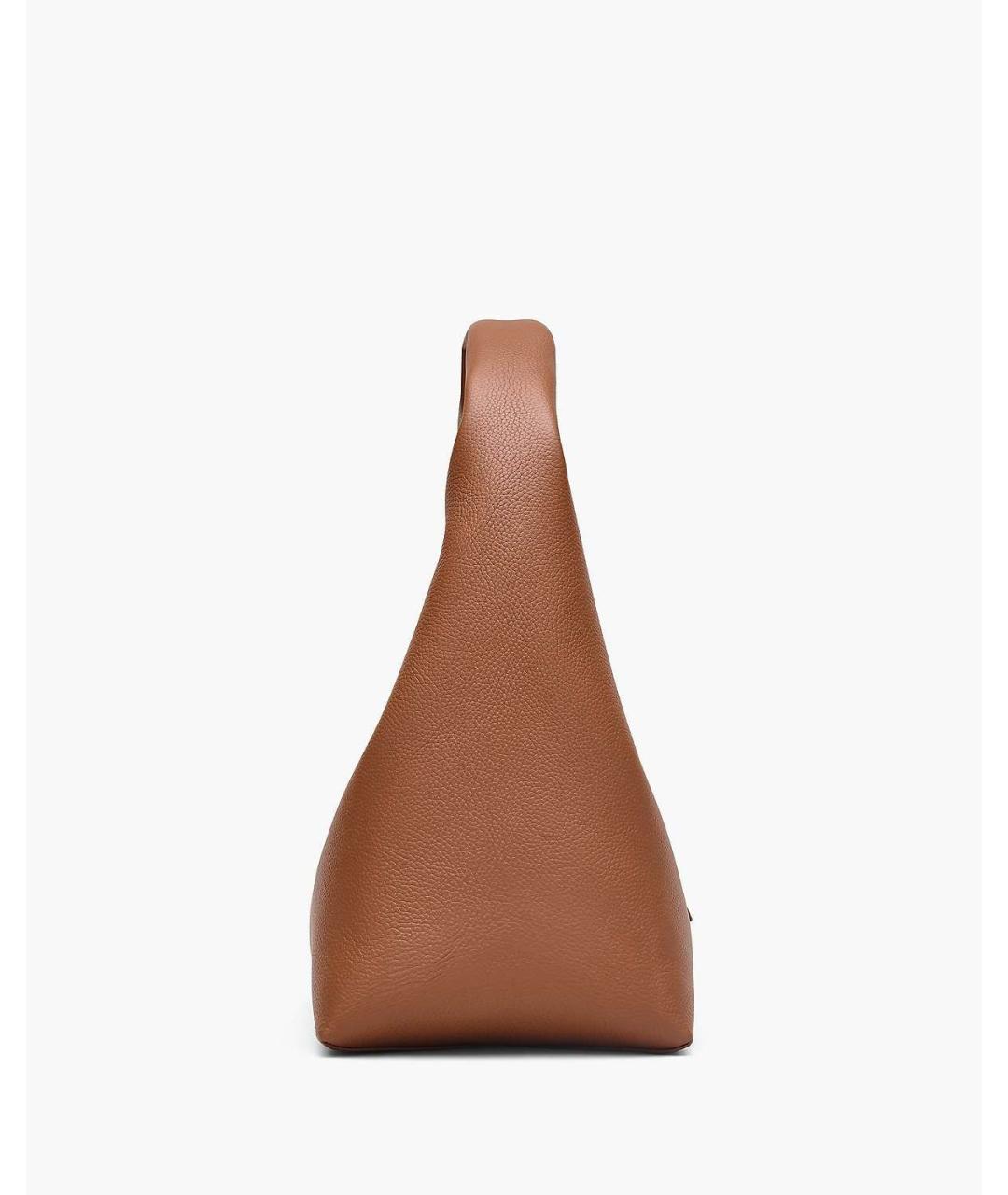 MARC JACOBS Коричневая кожаная сумка через плечо, фото 4