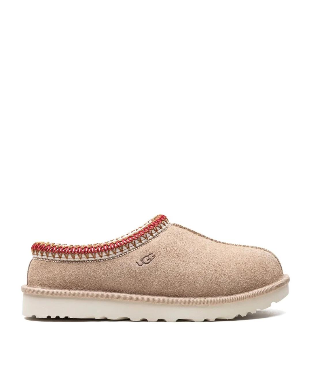 UGG Бежевые замшевые сабо, фото 1