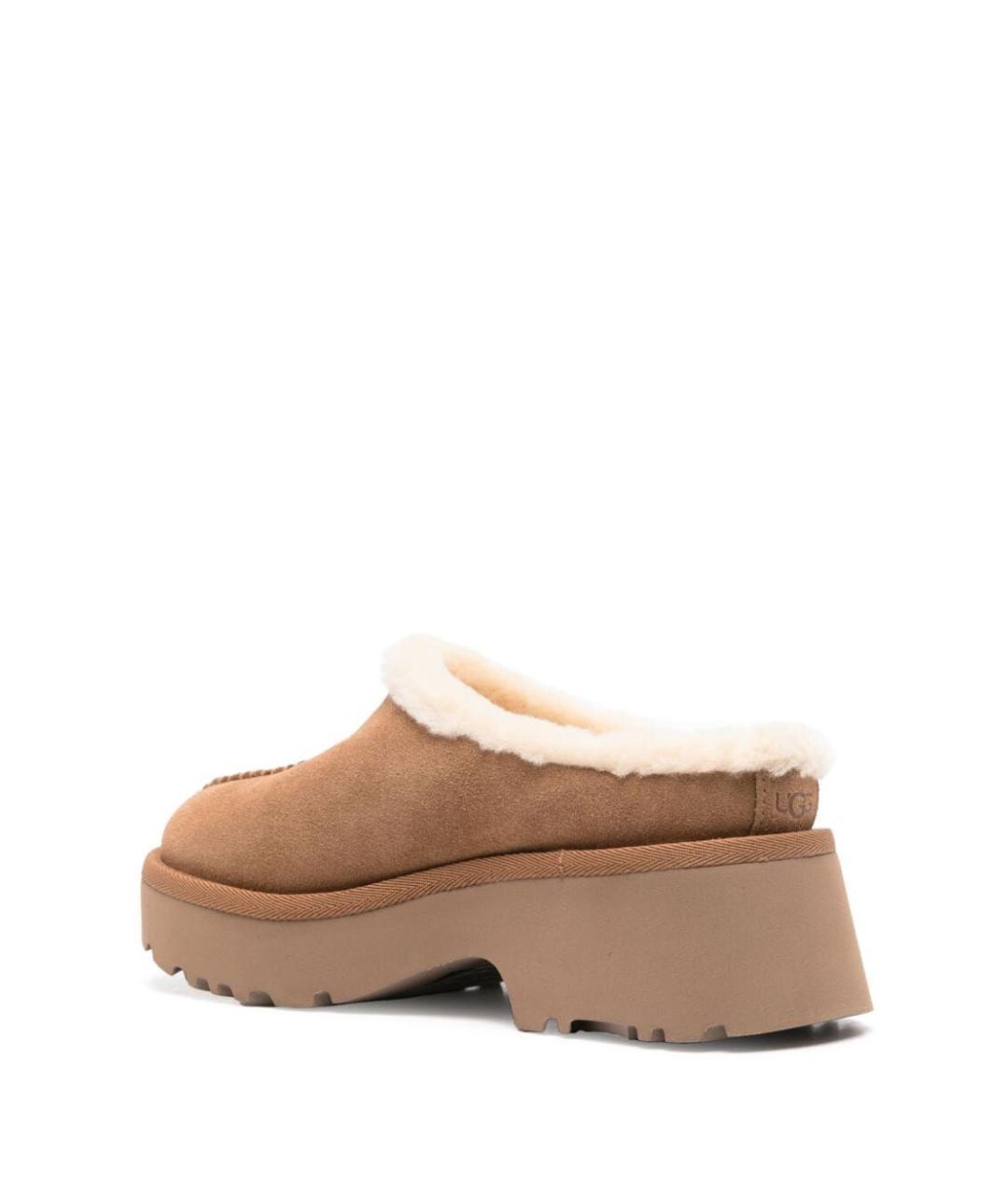 UGG AUSTRALIA Коричневые замшевые мюли, фото 3