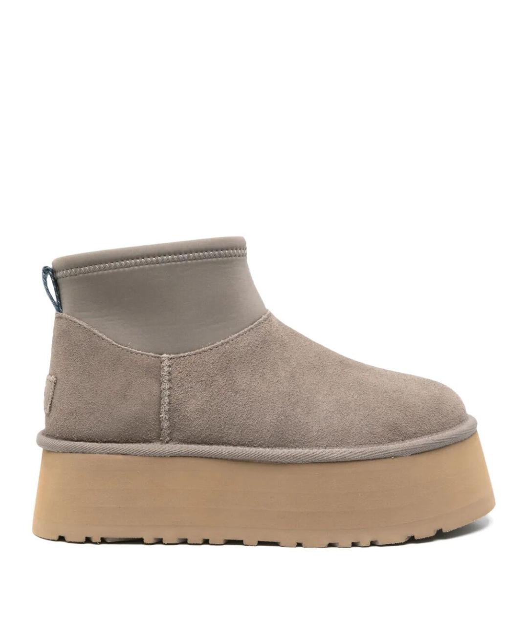 UGG AUSTRALIA Серые замшевые ботинки, фото 1