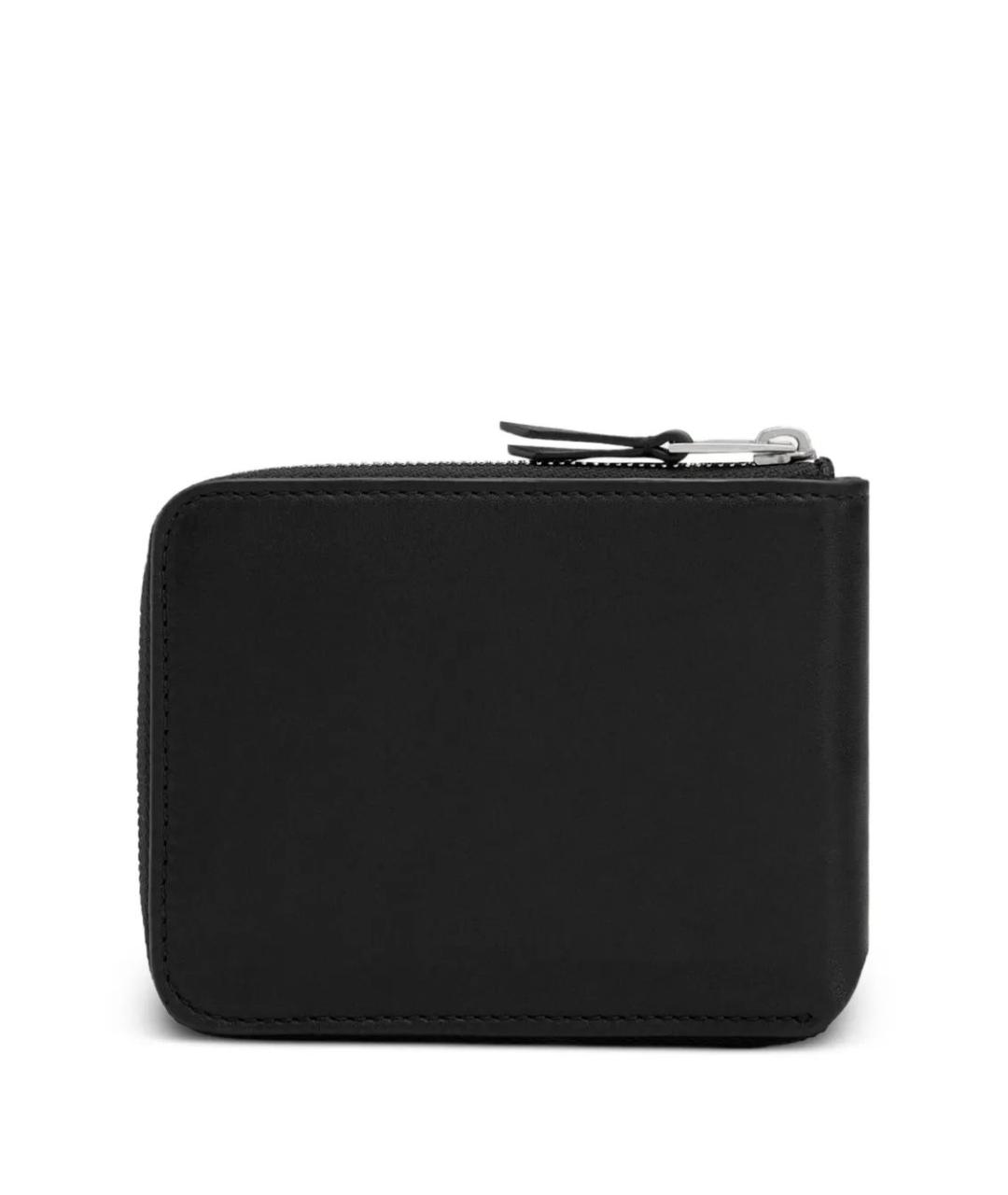 Ami Paris Черный кожаный кошелек, фото 2