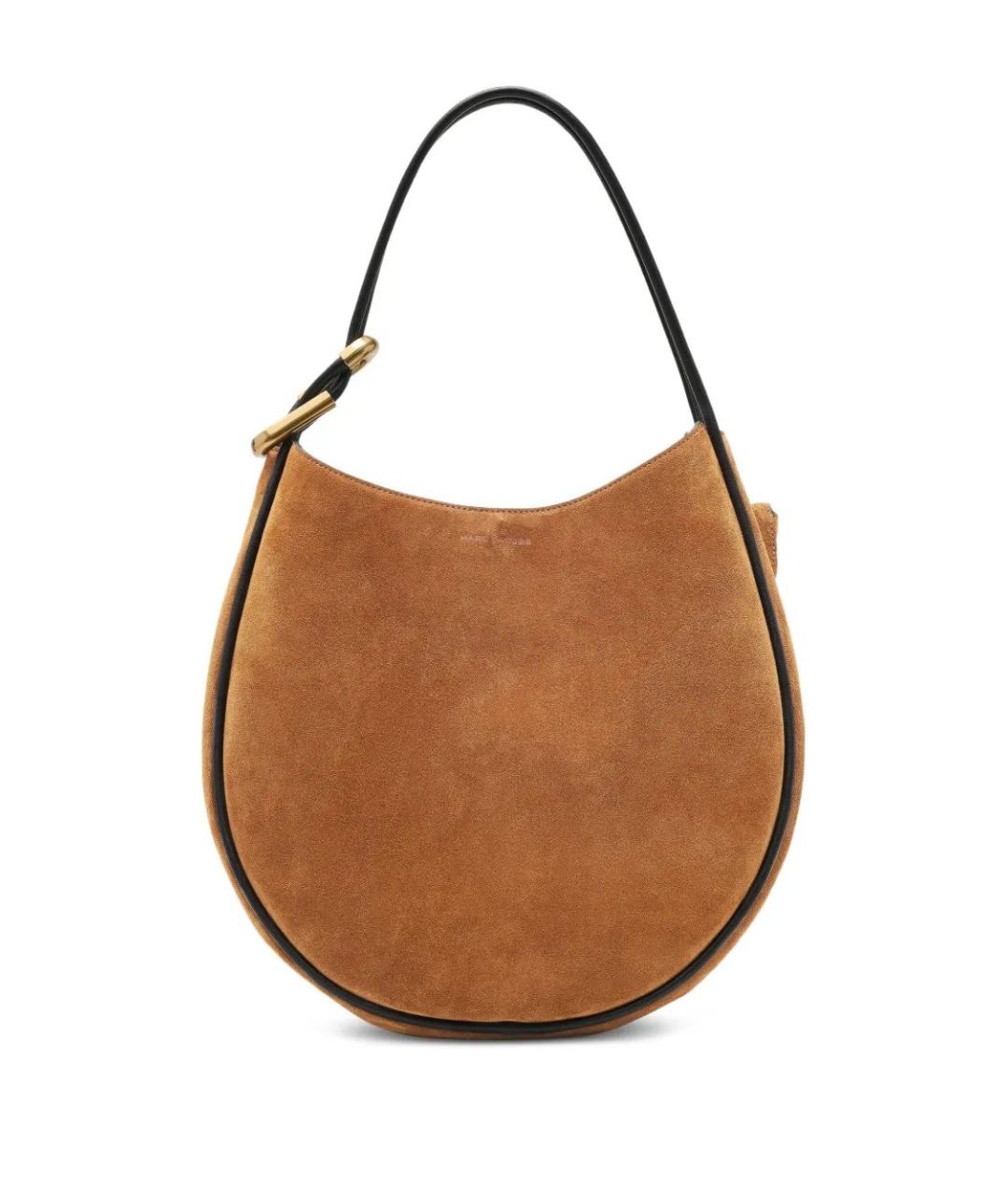 MARC JACOBS Коричневая кожаная сумка через плечо, фото 2