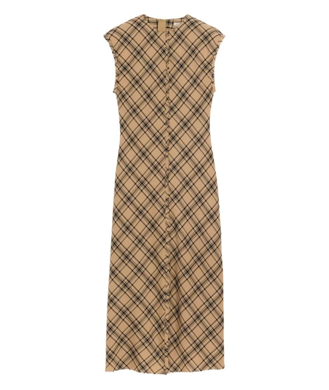 Ami Paris Бежевое шерстяное повседневное платье, фото 1