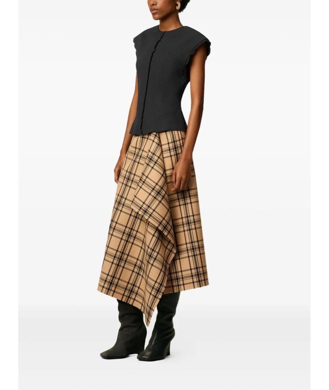 Ami Paris Серая вискозная майка, фото 3