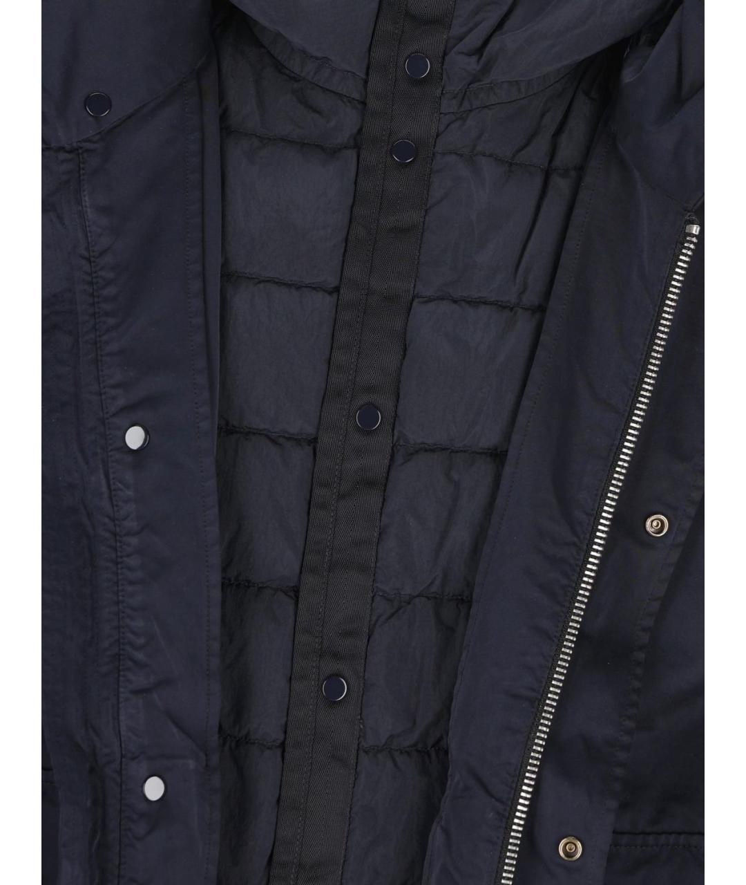 CP COMPANY Синяя полиэстеровая куртка, фото 3