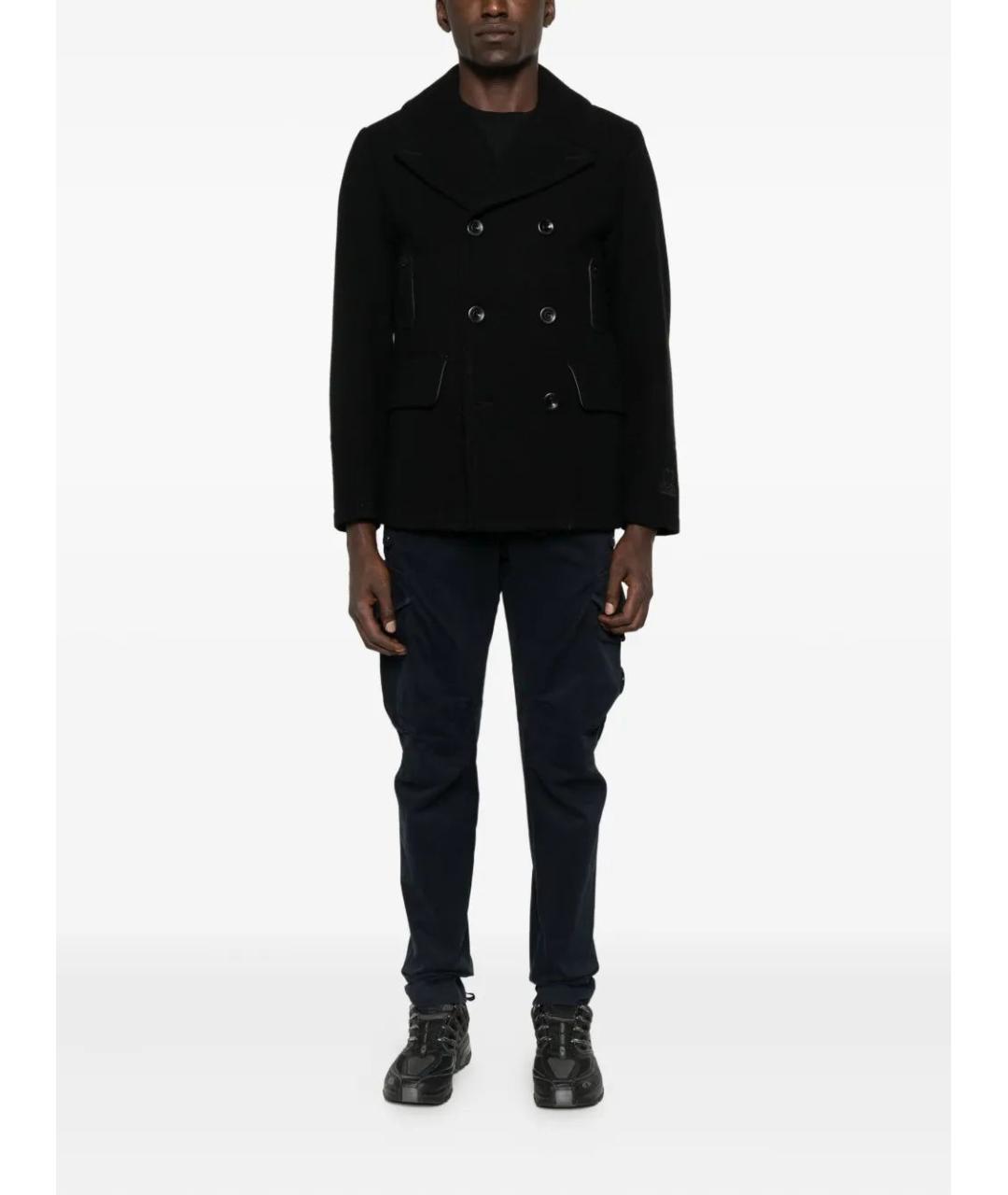 CP COMPANY Черный шерстяной пиджак, фото 2