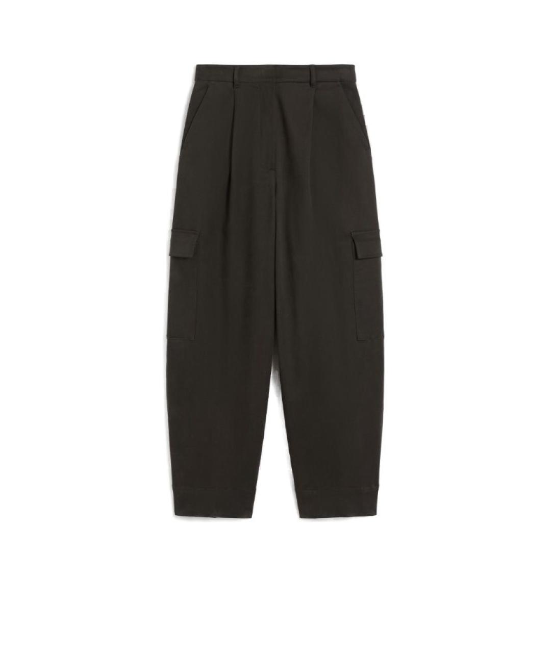 'S MAX MARA Зеленые прямые брюки, фото 1