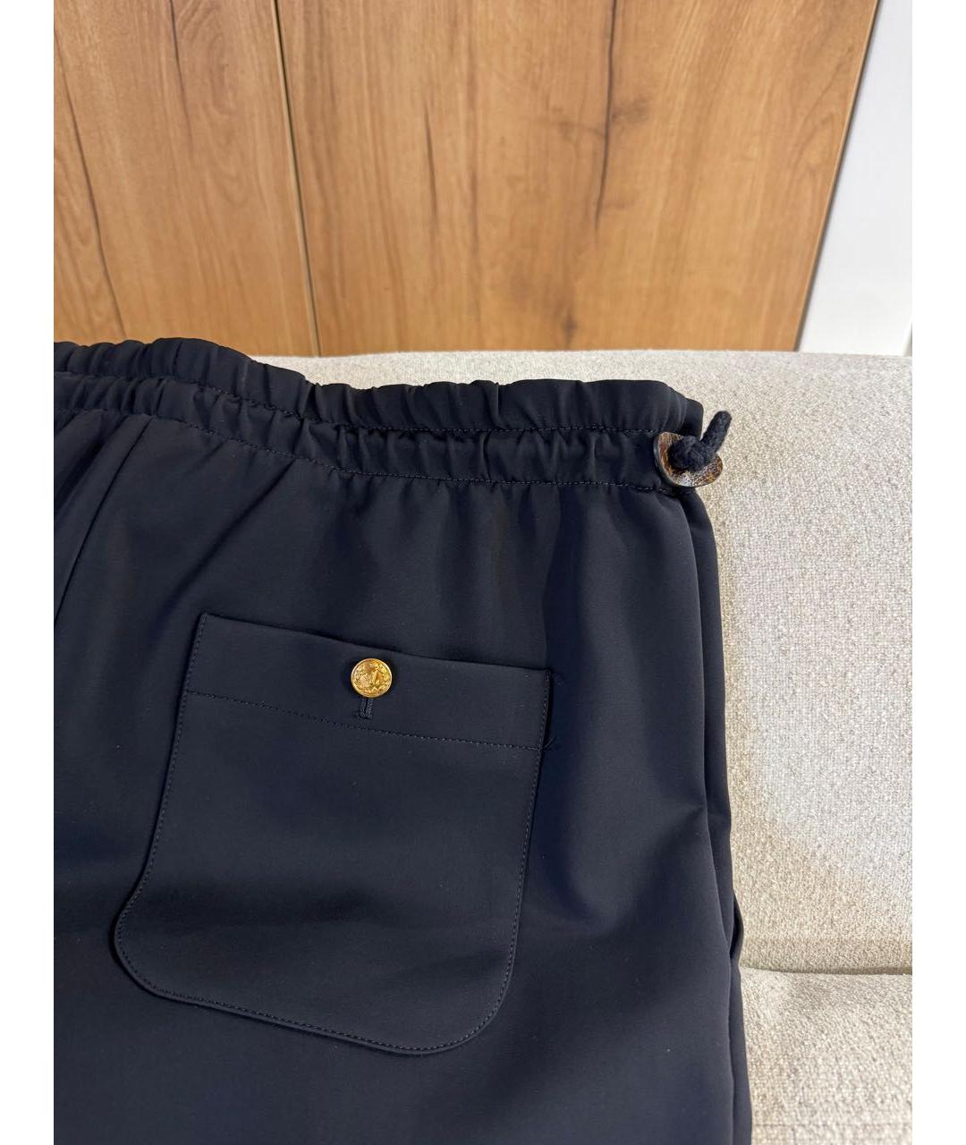 LOUIS VUITTON Черные брюки узкие, фото 2