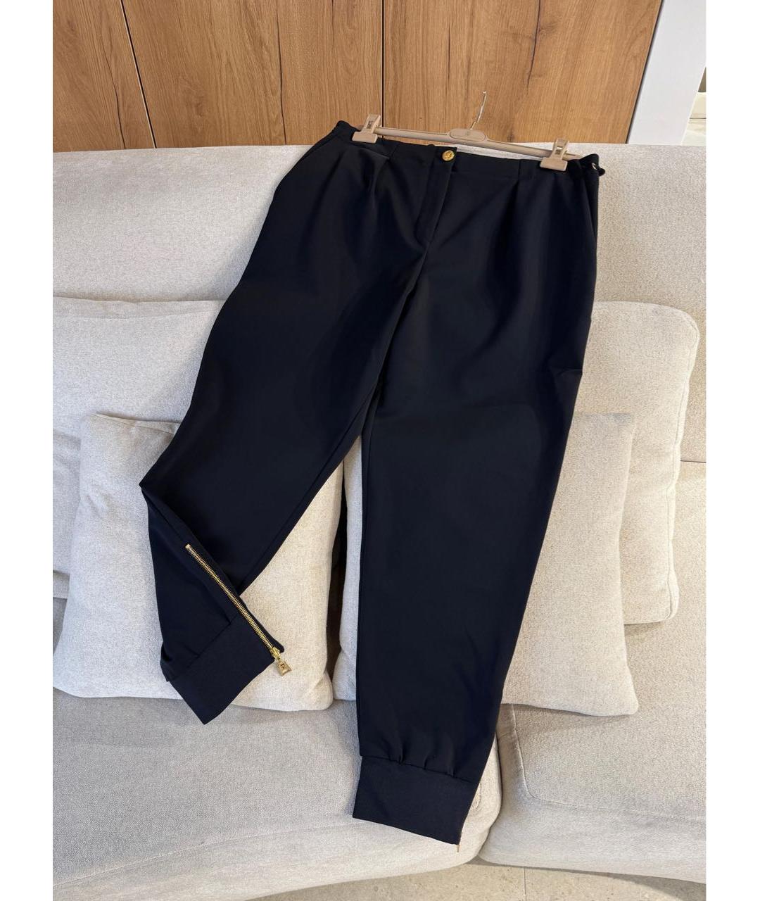 LOUIS VUITTON Черные брюки узкие, фото 3
