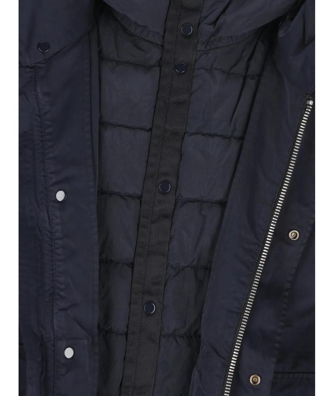 CP COMPANY Синяя полиэстеровая куртка, фото 3