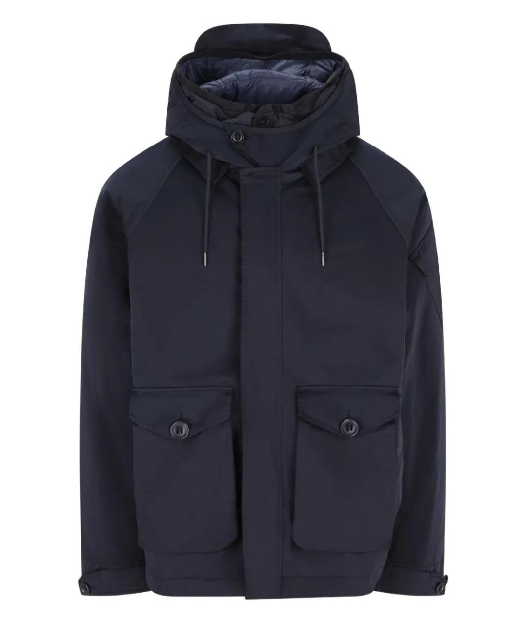 CP COMPANY Синяя полиэстеровая куртка, фото 1