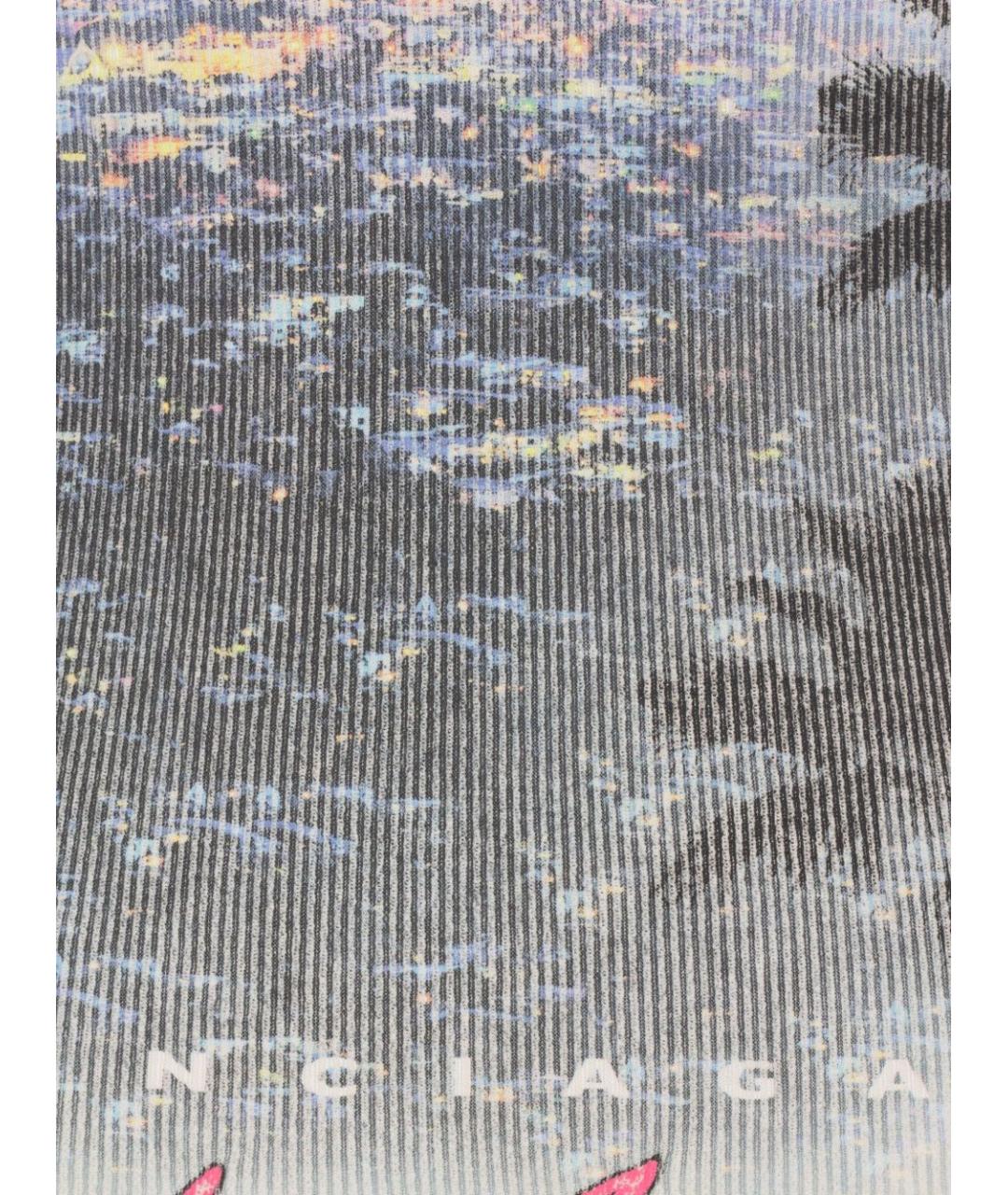 BALENCIAGA Мульти хлопковая майка, фото 3