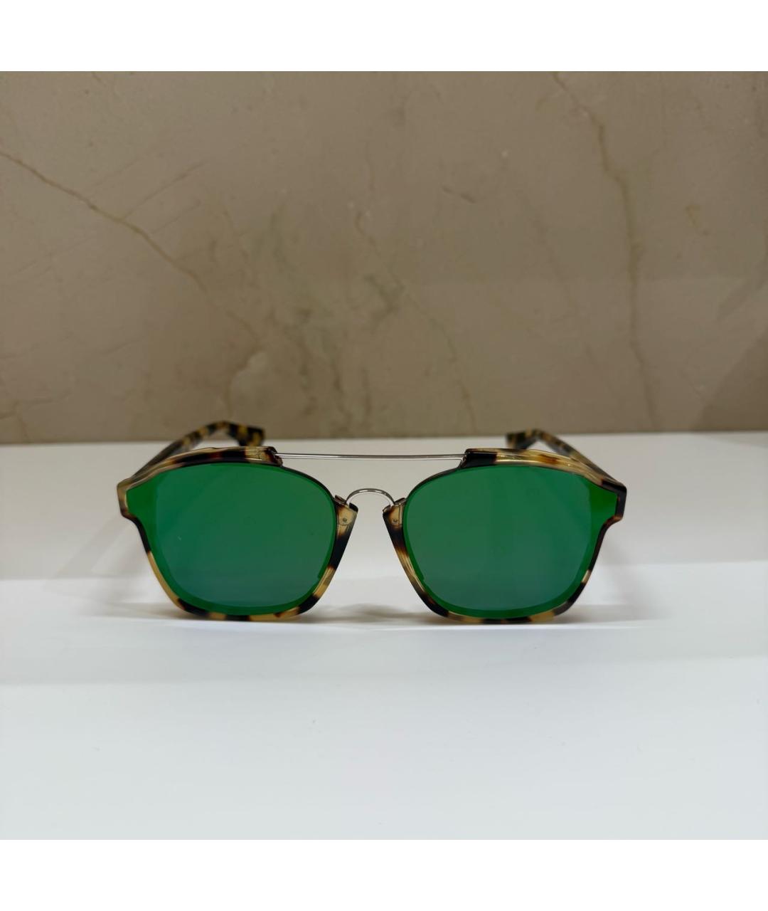 CHRISTIAN DIOR Мульти пластиковые солнцезащитные очки, фото 9