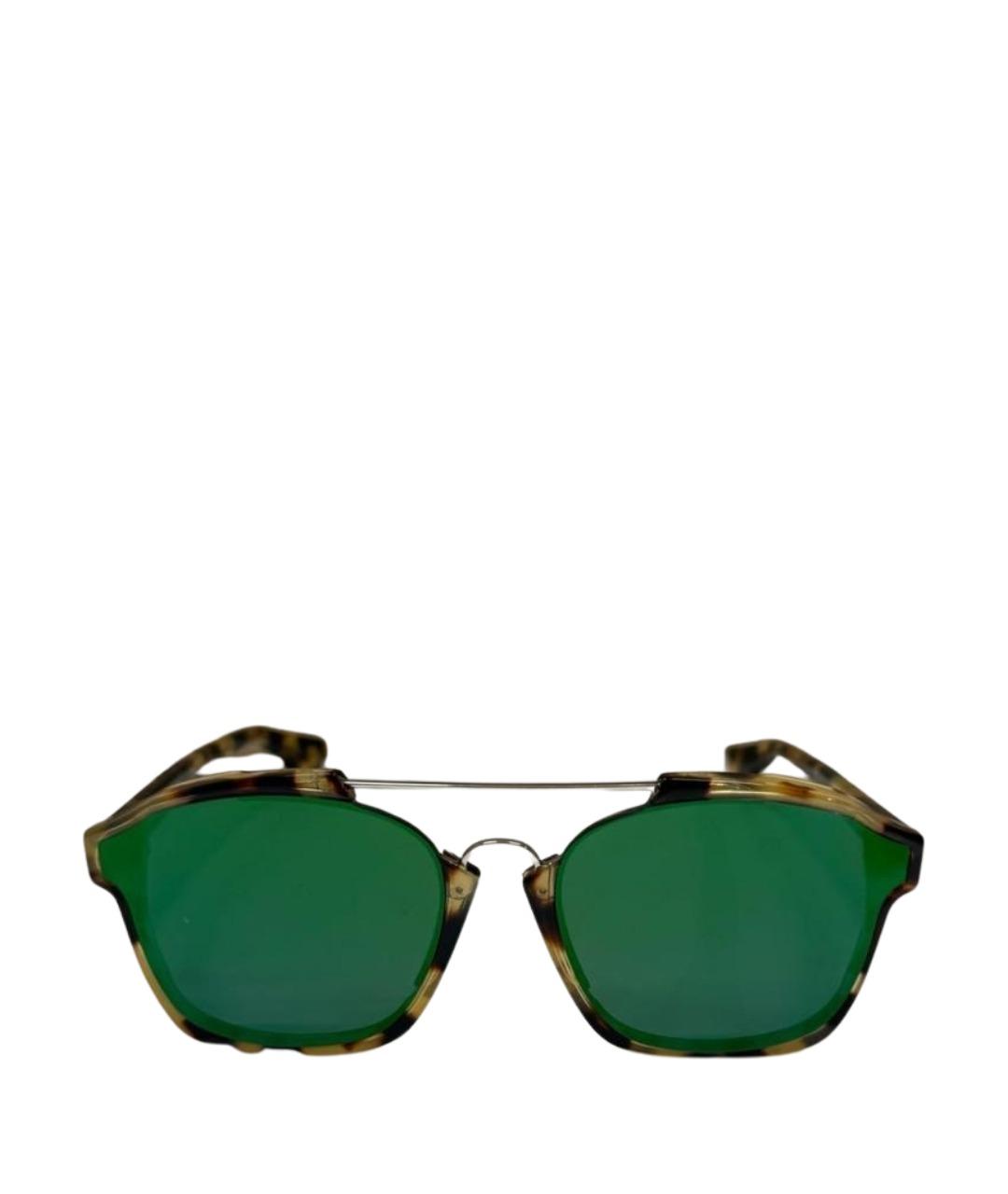 CHRISTIAN DIOR Мульти пластиковые солнцезащитные очки, фото 1