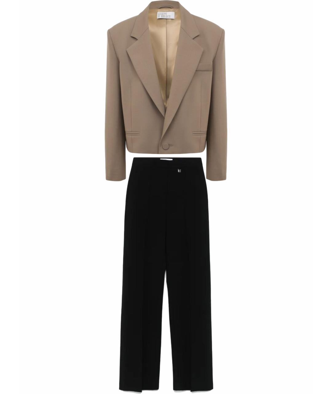 GIUSEPPE DI MORABITO Мульти хлопковый костюм с брюками, фото 1