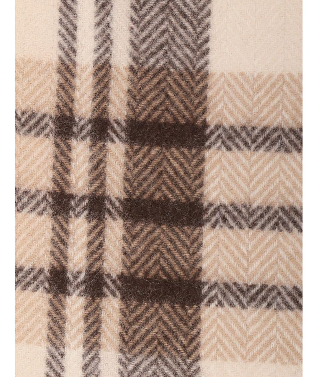 WEEKEND MAX MARA Бежевый кашемировый шарф, фото 2