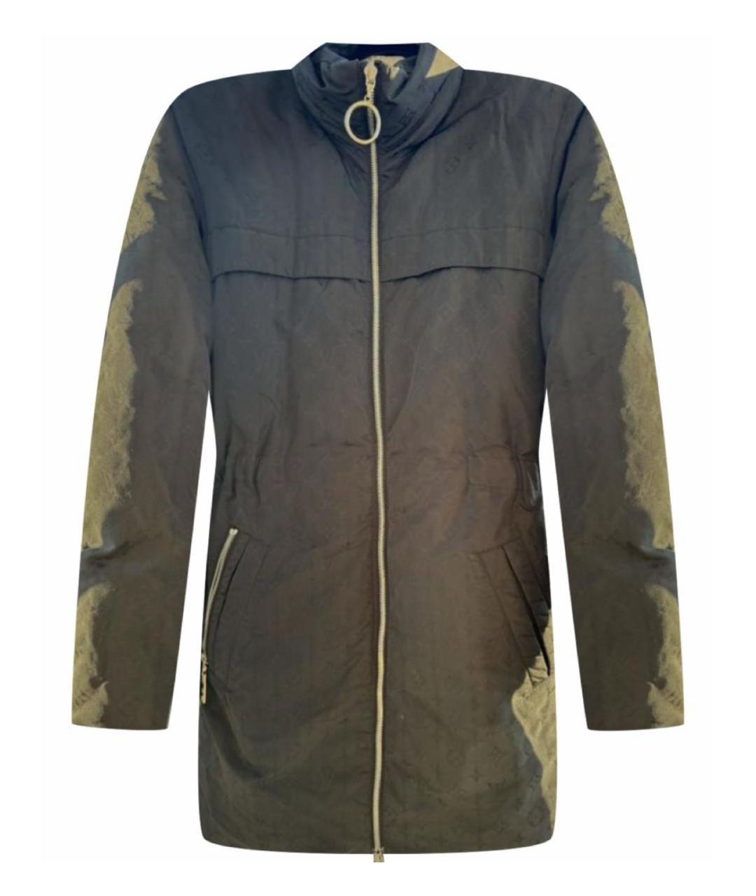 LOUIS VUITTON Черная шелковая куртка, фото 6