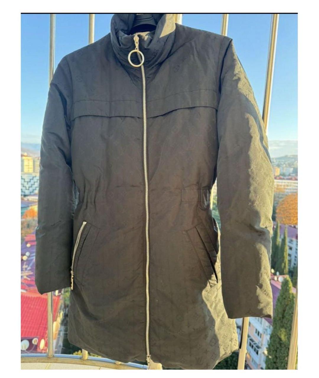 LOUIS VUITTON Черная шелковая куртка, фото 5