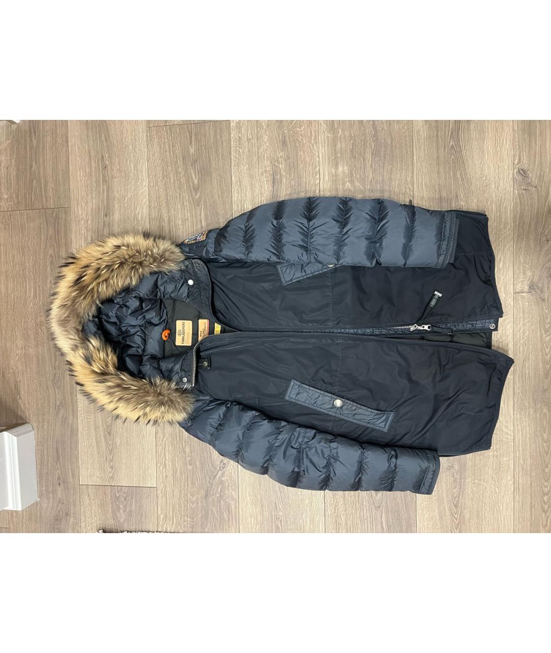 PARAJUMPERS Темно-синяя полиэстеровая парка, фото 7