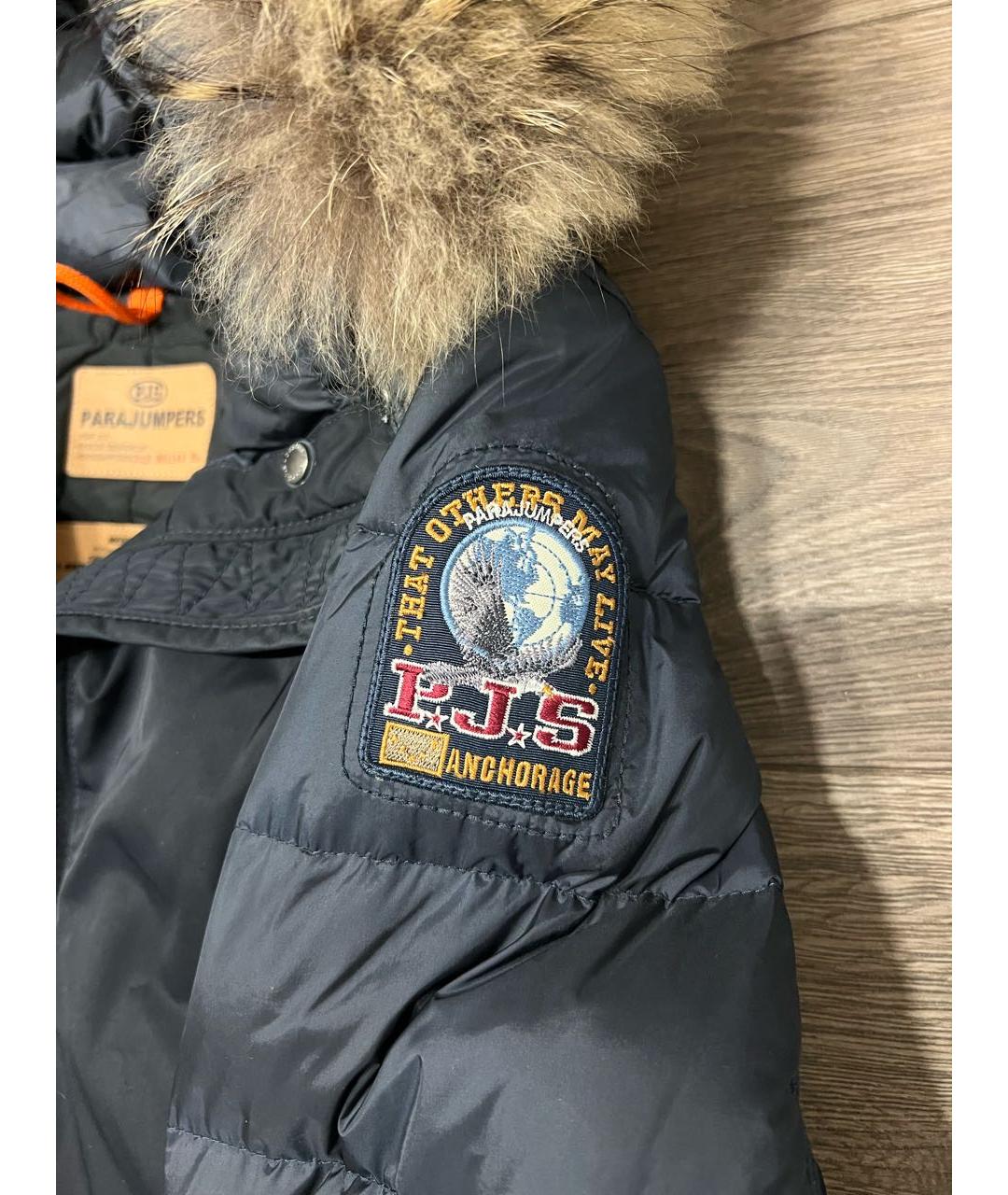 PARAJUMPERS Темно-синяя полиэстеровая парка, фото 4