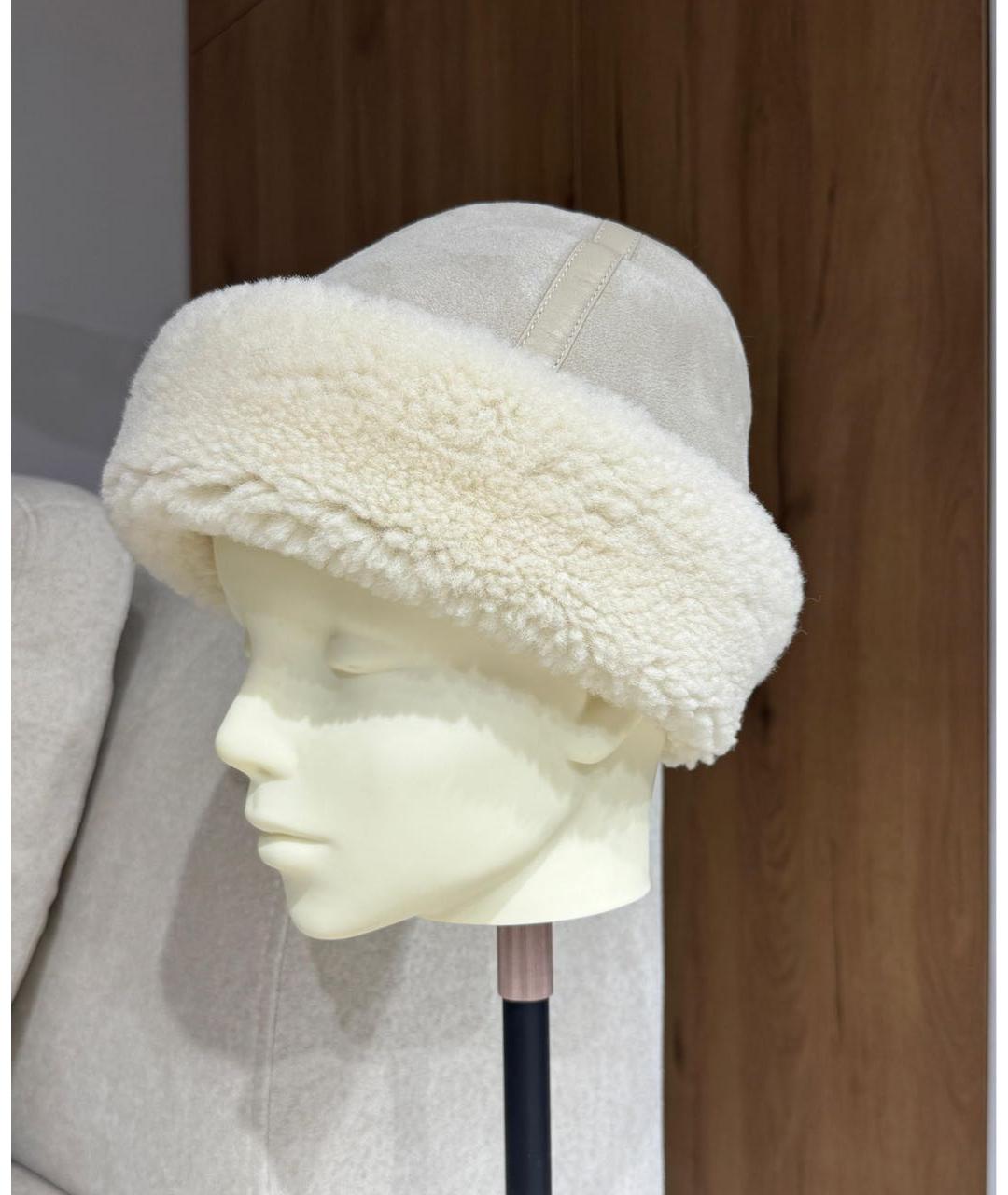 TOTEME Бежевая шапка, фото 3