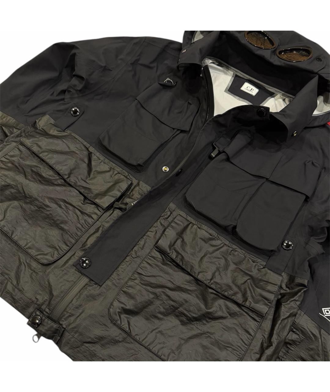 CP COMPANY Черная полиамидовая куртка, фото 4