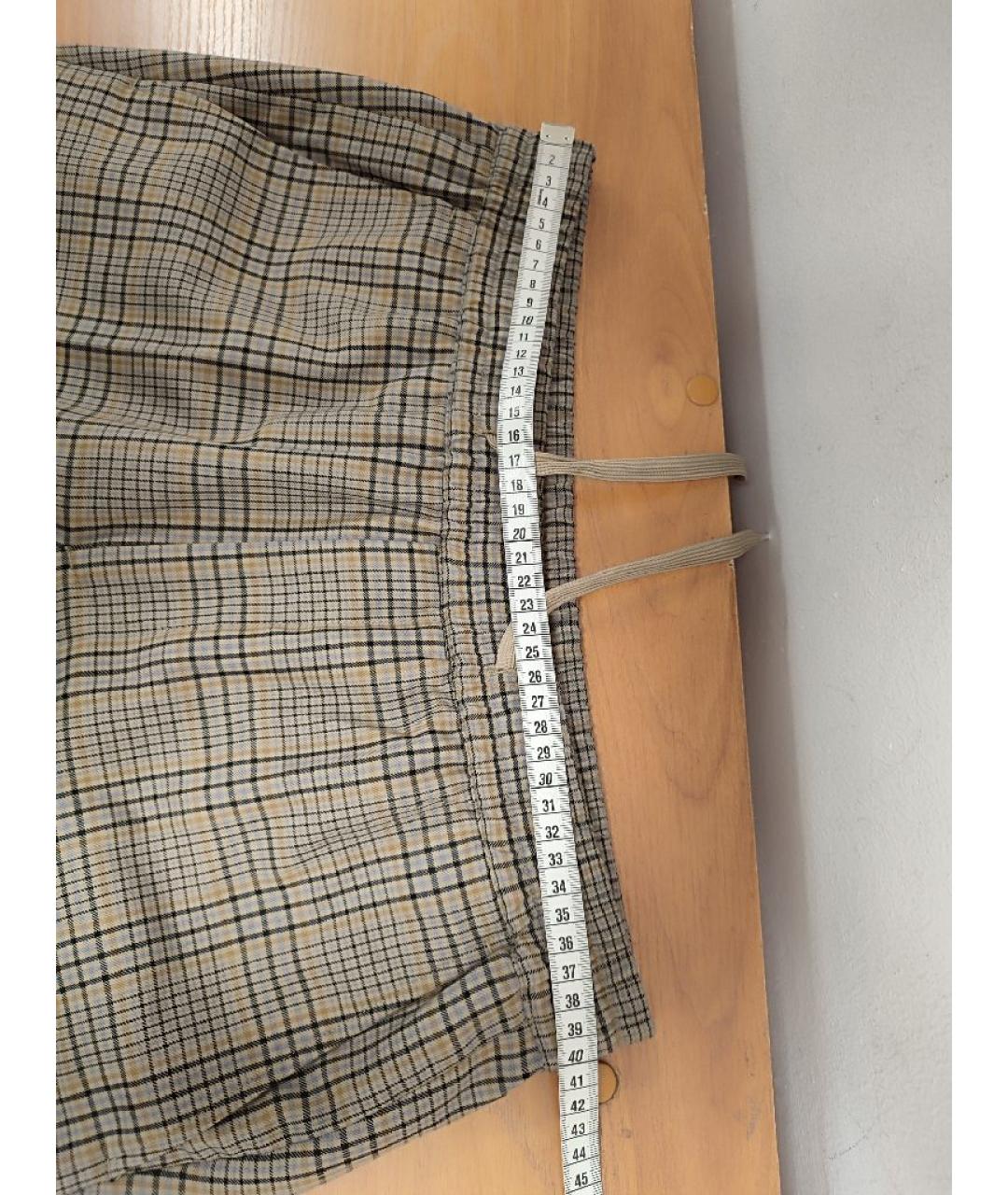 SANDRO Коричневые шерстяные прямые брюки, фото 5