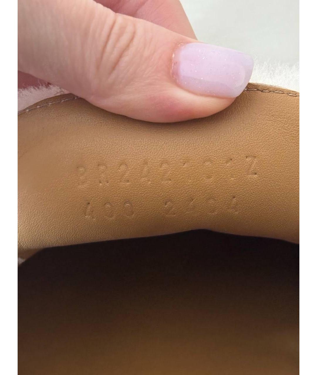 HERMES Коричневые кожаные лоферы, фото 6