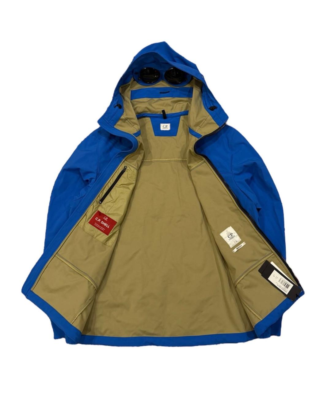 CP COMPANY Синяя полиамидовая куртка, фото 4