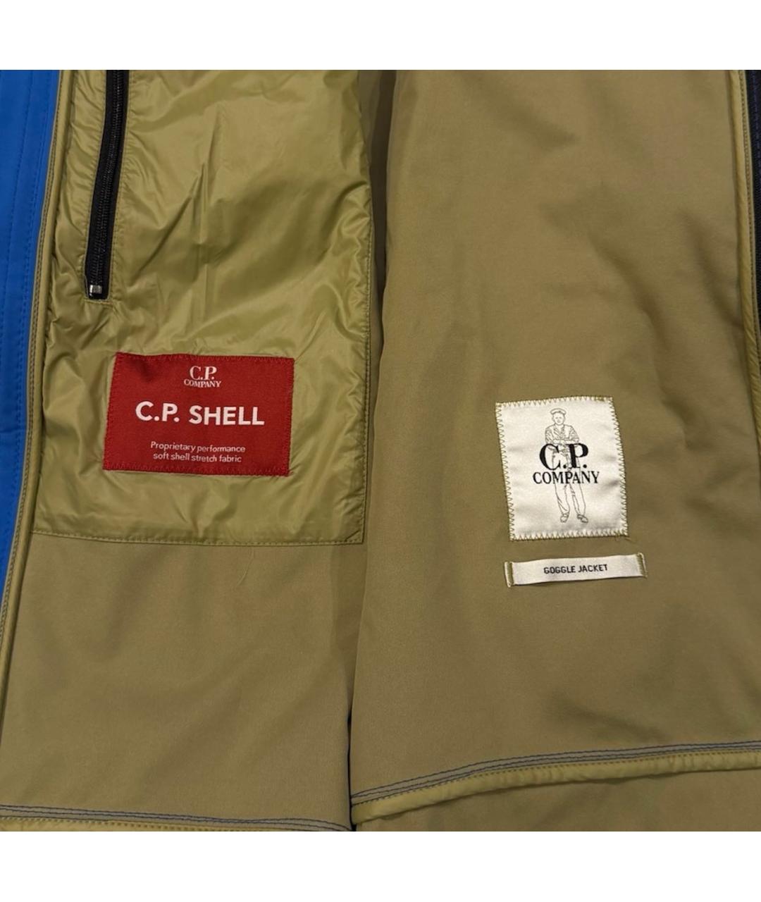 CP COMPANY Синяя полиамидовая куртка, фото 5