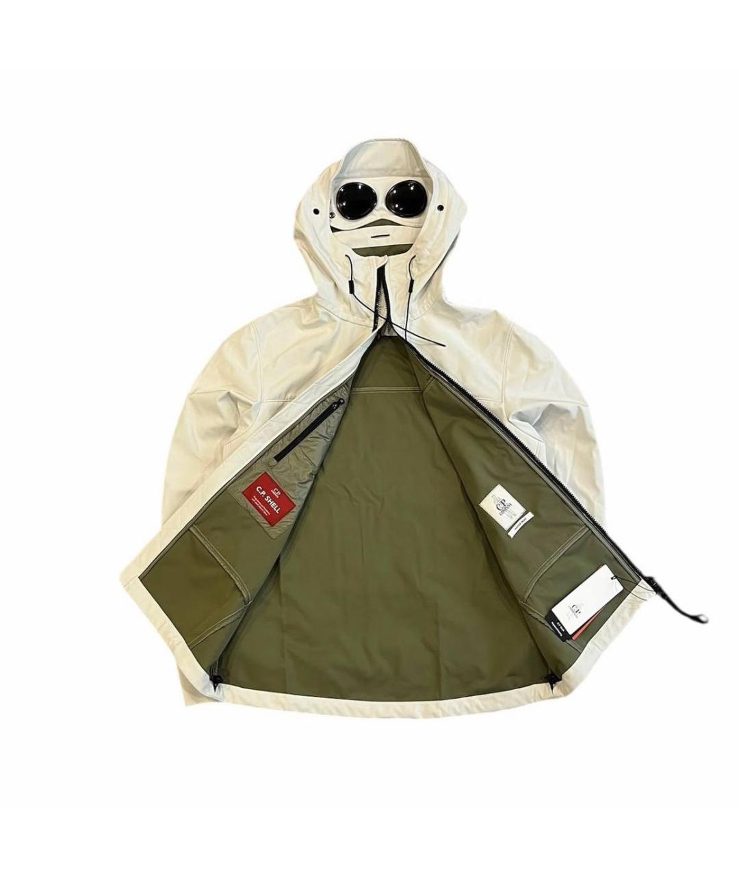 CP COMPANY Белая полиамидовая куртка, фото 3